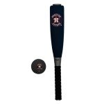Franklin Sports MLB Houston Astros Team Jumbo Foam Bat and Ball Set, 21-Inch, Blue