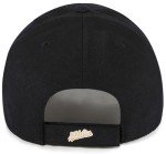 47 MLB Black Team Color Primary Logo MVP Adjustable Structure Hat, Adult One Size Fits All - Oakland Athletics - Black