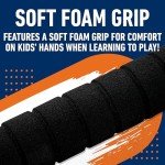 Franklin Sports MLB Houston Astros Team Jumbo Foam Bat and Ball Set, 21-Inch, Blue