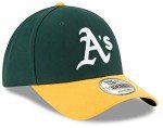 New Era Unisex-Adult MLB The League 9FORTY 2-Tone Adjustable Hat Cap One Size Fits All - Oakland Athletics Green Yellow