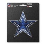 FANMATS 62772 Dallas Cowboys 3D Decal Sticker, 5” x 6.25”