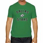 Wright & Ditson NHL Adult Game Day Unisex T-Shirt - 100% Cotton - Tagless Hockey Tee - Short Sleeve - Comfortable and Lightweight (Dallas Stars - Kelly Green, XX-Large)