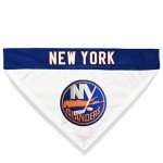 NHL New York Islanders Bandana for Dogs & Cats, Large/X-Large. - Cute & Stylish Bandana! The Perfect Hockey Fan Scarf Bandana, Great for Birthdays Or Any Party!