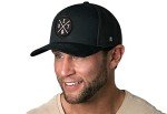 HAKA Detroit Hat – DET Trucker Hat for Men & Women, Adjustable Baseball Cap, Mesh Snapback, Outdoor Golf Hat - Black