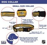 Pets First NHL Collar for Dogs & Cats. Adjustable, Cute, & Stylish! The Ultimate Hockey Fan Collar!