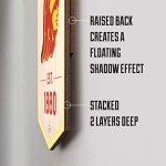 NHL Pittsburgh Penguins - PPG Paints Arena 3D Banner, Team Colors, 6" x 19"