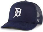47 MLB Unisex-Adult Foam Mesh Trucker Snapback Adjustable Hat Cap (Detroit Tigers)