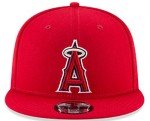 New Era Authentic Angels Red 9Fifty Snapback OSFM Hat Cap- Adjustable