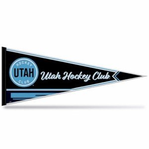 Rico Industries NHL Hockey Utah Hockey Club Classic 12" x 30" Felt Wall Décor Pennant - Great for Home/Bed Room/Man Cave Décor