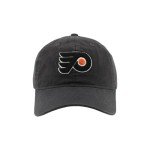 ZHATS Standard NHL Officially Licensed Adjustable Hat Scholarship Icon Charcoal, One Size