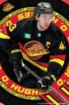 Trends International NHL Vancouver Canucks - Quinn Hughes 24 Wall Poster, 34L x 22.4W, Unframed Version