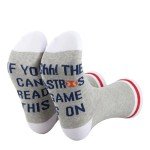 TSOTMO 2 Pairs Baseball Socks Funny Birthday Gift Baseball Fans Gift Baseball Socks For Men Players (ASTROS socks)