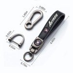 Kaleduo for Huston Astros Baseball Fans Car Keychain with Tire Valve Caps, Car Keyring and Valve Stem Caps Compatible with Key Fob Holder, Delicate Gifts for Men Women, Huston Astros