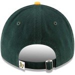 New Era MLB Core Classic 9TWENTY Adjustable Hat Cap One Size Fits All (Oakland Athletics Green Yellow)