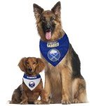 NHL Buffalo Sabres Bandana for Dogs & Cats, Small/Medium. - Cute & Stylish Bandana! The Perfect Hockey Fan Scarf Bandana, Great for Birthdays Or Any Party!
