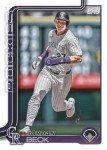 2025 Topps Series 1 Colorado Rockies Baseball Card Team Set Charlie Blackmon, Michael Toglia, Jordan Beck