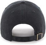 '47 New York Yankees Adjustable Cap Clean Up MLB, Houston Astros Black White, One Size