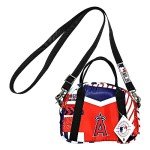 Pro Specialties Group Los Angeles Angels Sling Purse, Licensed Gift Merch for Angels Fans TM1851 (Street Series Adult Bags) Crossbody Bag: Water resistant Sling Bag Los Angeles Merchandise for Women