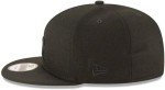 New Era MLB 9FIFTY Black Black Primary Logo Team Adjustable Snapback Hat Cap One Size Fits All - Colorado Rockies Black