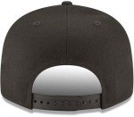 New Era MLB 9FIFTY Black Black Primary Logo Team Adjustable Snapback Hat Cap One Size Fits All - Colorado Rockies Black