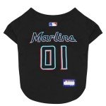 Official MLB Miami Marlins Pet Jersey for Dogs & Cats, Size X-Large - Stylish Baseball Jersey for Your Furry Fan- Show Off Team Spirit with The Perfect Fan Apparel Gear for Pet, Dog & Cat