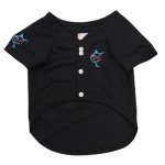 Official MLB Miami Marlins Pet Jersey for Dogs & Cats, Size X-Large - Stylish Baseball Jersey for Your Furry Fan- Show Off Team Spirit with The Perfect Fan Apparel Gear for Pet, Dog & Cat