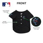Official MLB Miami Marlins Pet Jersey for Dogs & Cats, Size X-Large - Stylish Baseball Jersey for Your Furry Fan- Show Off Team Spirit with The Perfect Fan Apparel Gear for Pet, Dog & Cat