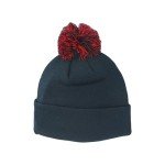 ZHATS Standard Columbus Blue Jackets NHL Officially Licensed Beanie Pom Icon Team Color, One Size