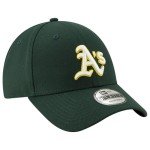 New Era MLB The League 9FORTY Team Color Primary Logo Adjustable Hat Cap One Size Fits All - Oakland Athletics Green