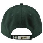 New Era MLB The League 9FORTY Team Color Primary Logo Adjustable Hat Cap One Size Fits All - Oakland Athletics Green