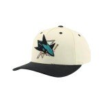 ZHATS Standard NHL Officially Licensed Adjustable Snapback Hat Marquee Ivory, One Size