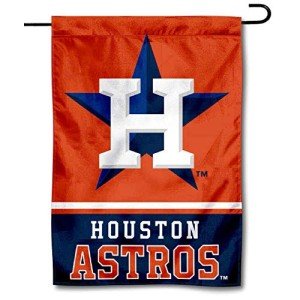 Houston Astros Double Sided Garden Flag