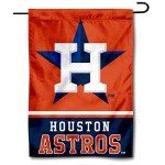 Houston Astros Double Sided Garden Flag