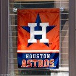 Houston Astros Double Sided Garden Flag