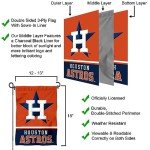 Houston Astros Double Sided Garden Flag