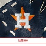 Franklin Sports unisex teen Teeball Set MLB ASTROS GLOVE AND BALL, Team Specific, One Size US