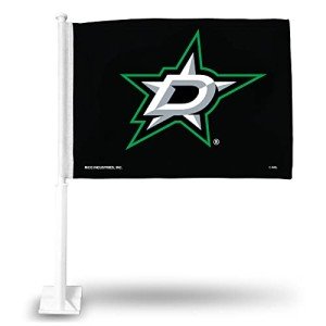 Rico Industries NHL Hockey Dallas Stars Standard Double Sided Car Flag