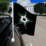 Rico Industries NHL Hockey Dallas Stars Standard Double Sided Car Flag