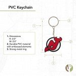 Desert Cactus New Jersey Devils Keychain NHL National Hockey League Car Keys Holder (PVC)