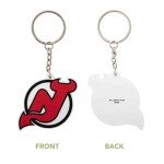 Desert Cactus New Jersey Devils Keychain NHL National Hockey League Car Keys Holder (PVC)