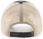 '47 MLB Trawler Team Color Mesh Trucker Clean Up Adjustable Hat, Adult One Size Fits All (Colorado Rockies - Black)