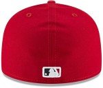 New Era MLB 59FIFTY Team Color Authentic Collection Fitted On Field Game Cap Hat (7 1/2, Los Angeles Angels)