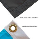 Miami Marlins Panel 3x5 Foot Grommet Banner Flag