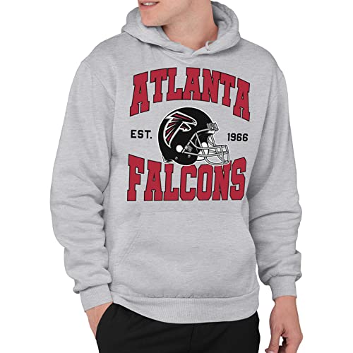 Atlanta Falcons Helmet Unisex Pullover Fleece Hoodie