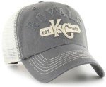 47 MLB Riverbank Mesh Clean Up Adjustable Hat, Adult One Size Fits All (US, Alpha, One Size, Kansas City Royals)