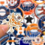 30 PCS of American Baseball Stickers for Water Bottle, Laptop, Bicycle, Computer, Motorcycle, Travel Case, Car Decal Decoration Sticker