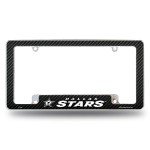Rico Industries NHL Dallas Stars Black 12" x 6" Chrome All Over Automotive License Plate Frame for Car/Truck/SUV