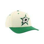 ZHATS Standard NHL Officially Licensed Adjustable Snapback Hat Marquee Ivory, One Size