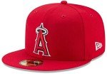 New Era MLB 9FIFTY Adjustable Snapback Hat Cap One Size Fits All (Los Angeles Angels Red)