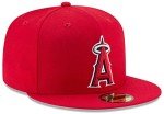 New Era MLB 9FIFTY Adjustable Snapback Hat Cap One Size Fits All (Los Angeles Angels Red)